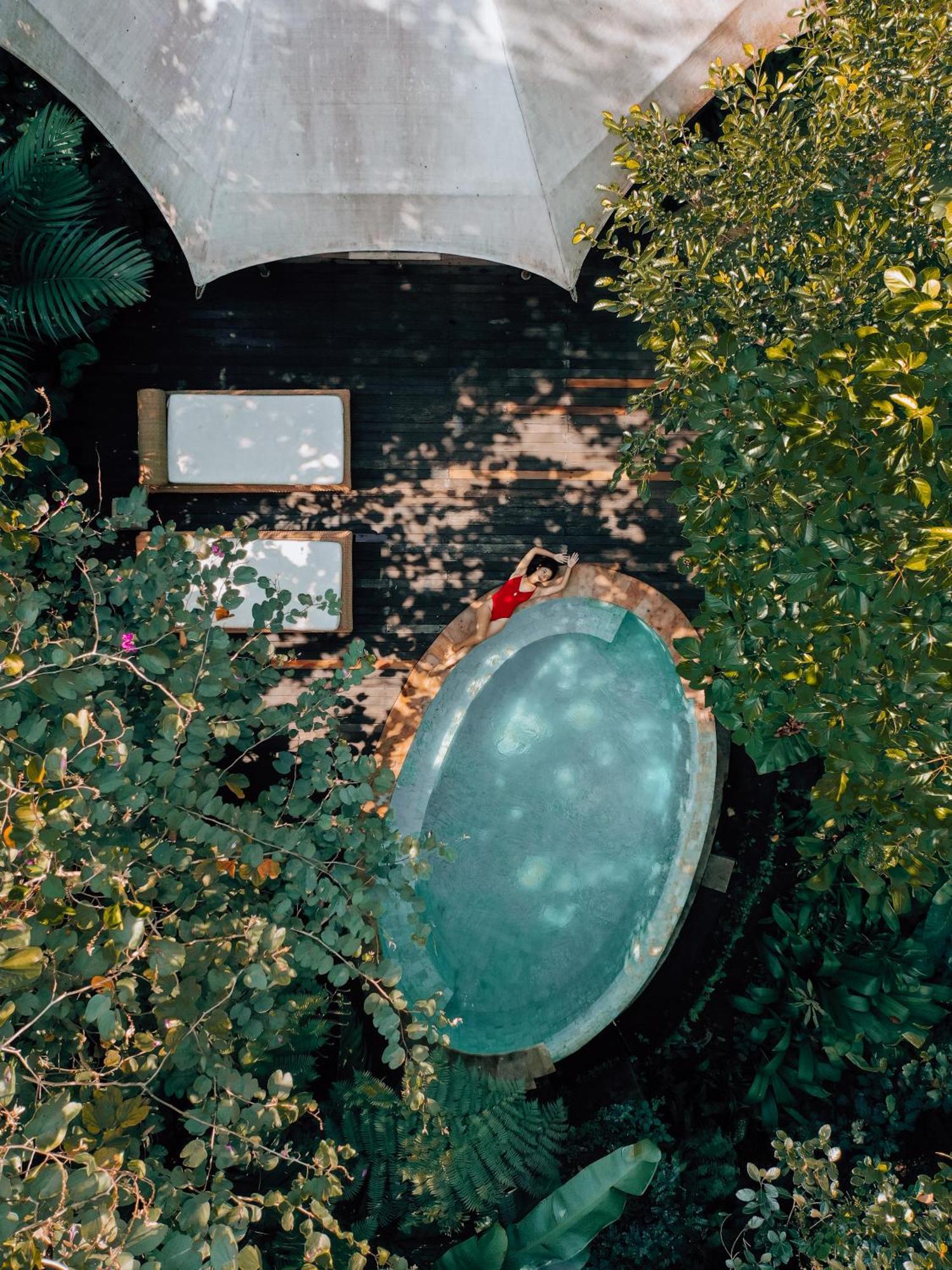 Sandat Glamping Tents Ubud Buitenkant foto