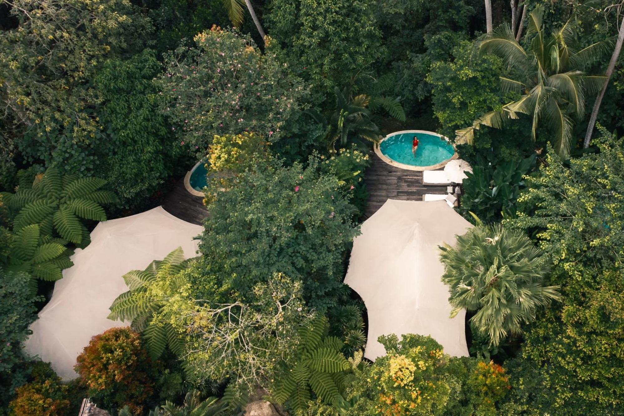 Sandat Glamping Tents Ubud Buitenkant foto