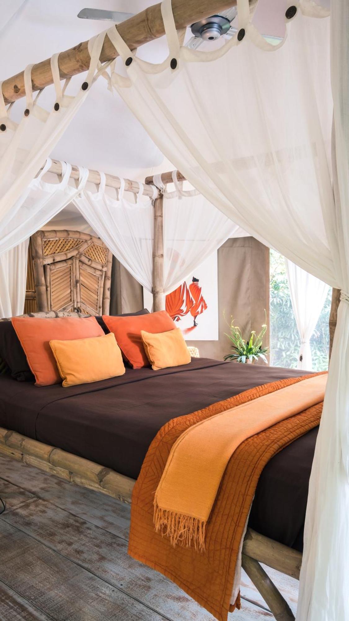Sandat Glamping Tents Ubud Buitenkant foto