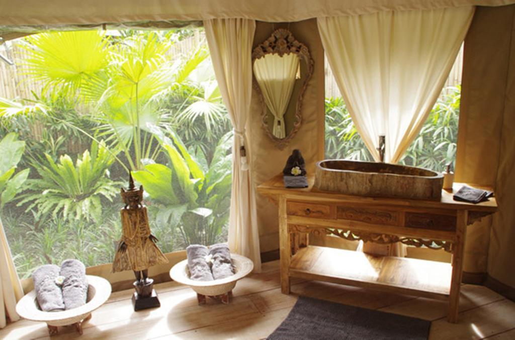 Sandat Glamping Tents Ubud Buitenkant foto
