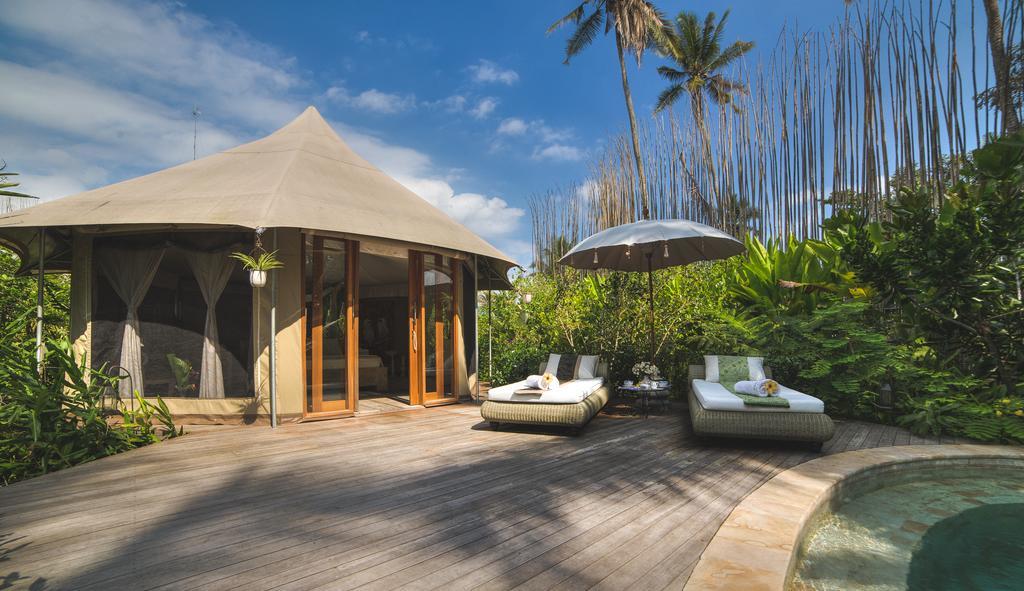 Sandat Glamping Tents Ubud Buitenkant foto