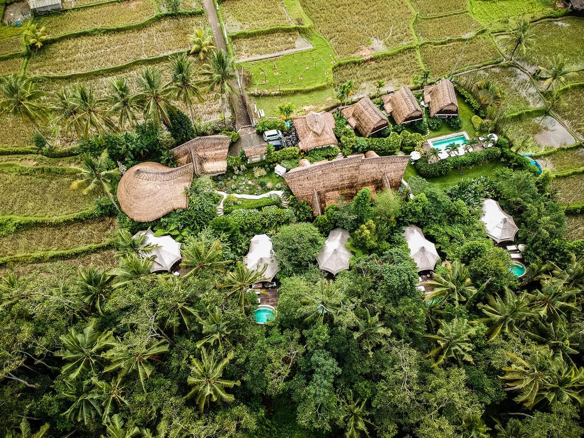 Sandat Glamping Tents Ubud Buitenkant foto