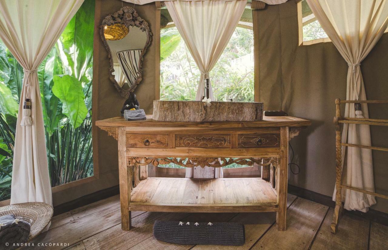 Sandat Glamping Tents Ubud Buitenkant foto