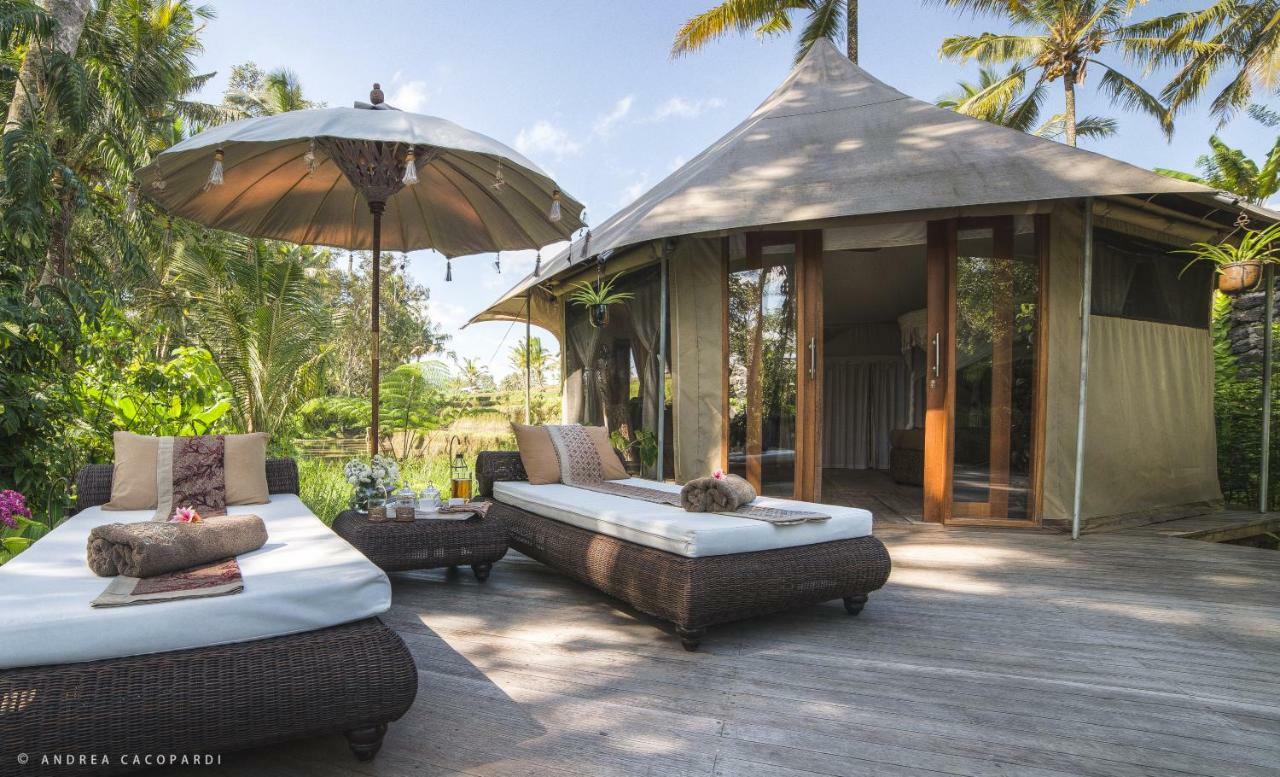 Sandat Glamping Tents Ubud Buitenkant foto